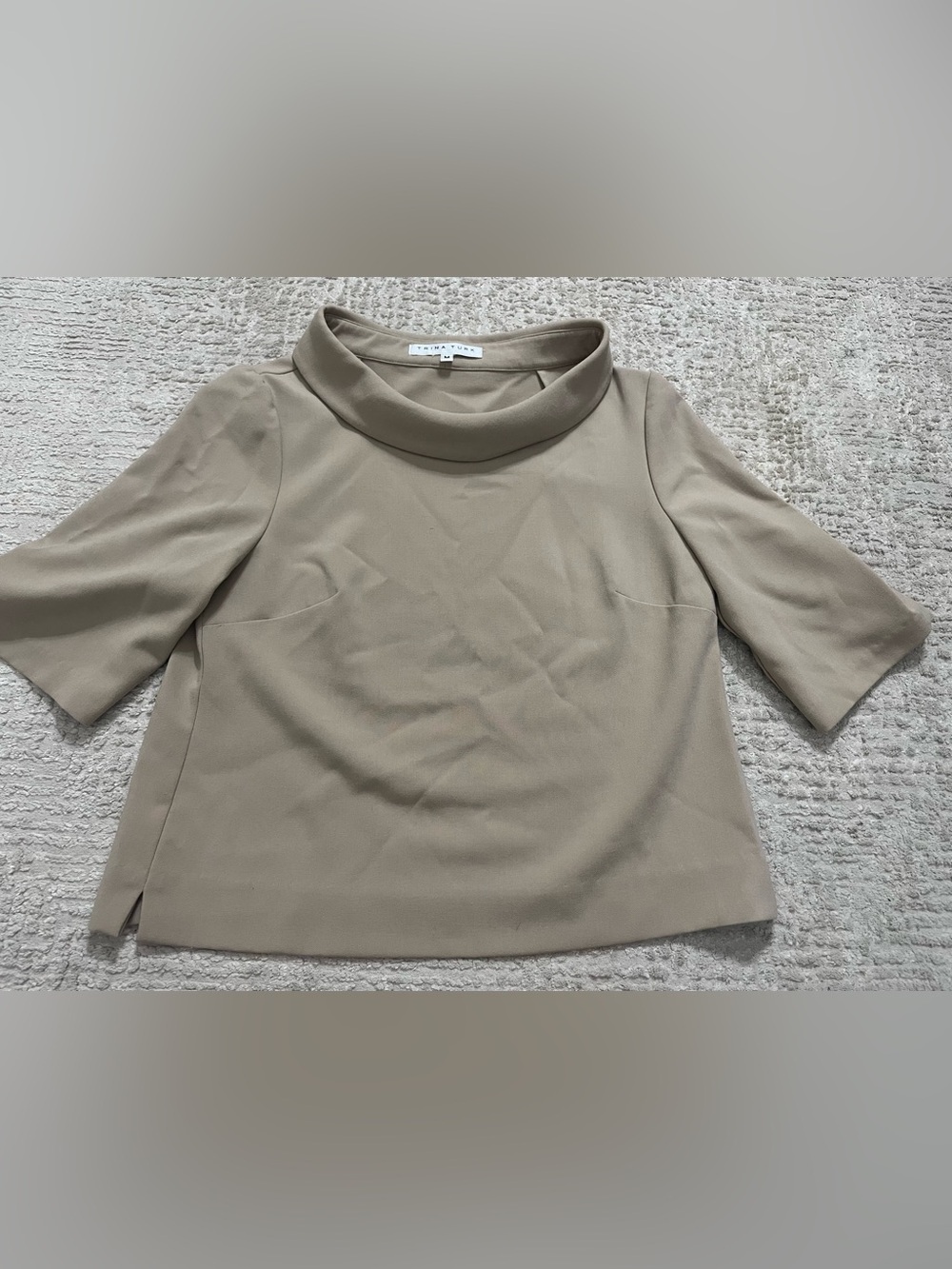 Tina Turk Kailee Folded Collar Top